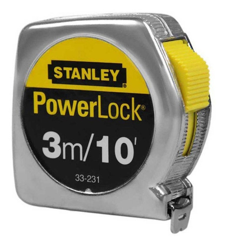 Trena Powerlock Metálica 3 Metros 33-231s Stanley