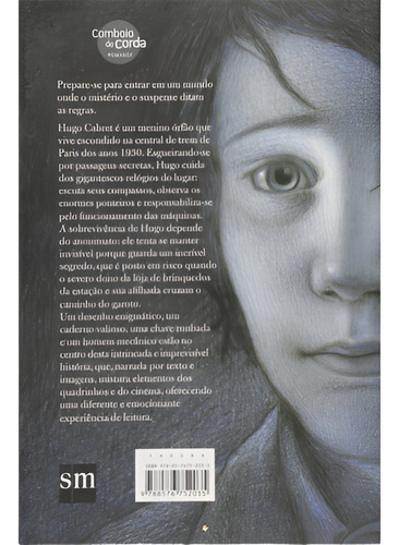 A Invenção De Hugo Cabret - Brian Selznick - Livro Físico