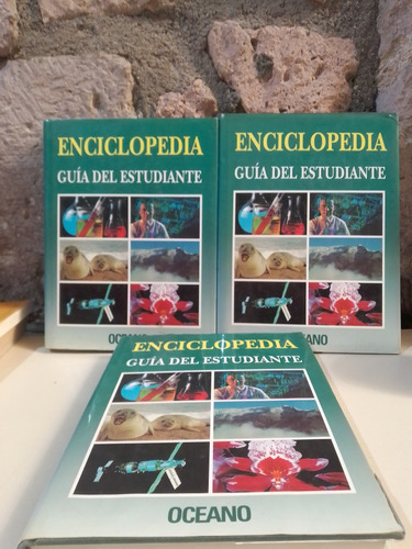 Enciclopedia Guía Del Estudiante 3 Tomos - Océano 