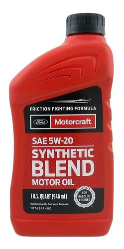 Aceite 5w20 Semisintetico Motorcraft Original Tienda Fisica