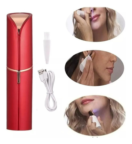 Depiladora Facial Removedor De Vello Sindolor Recargable Usb