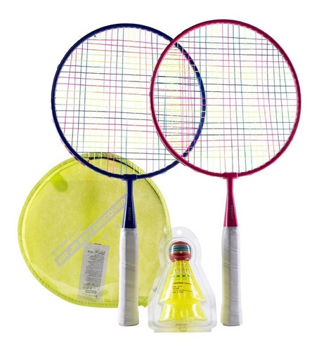 Bádminton Para Niños Juego De 2 Raquetas + 2 Gallitos