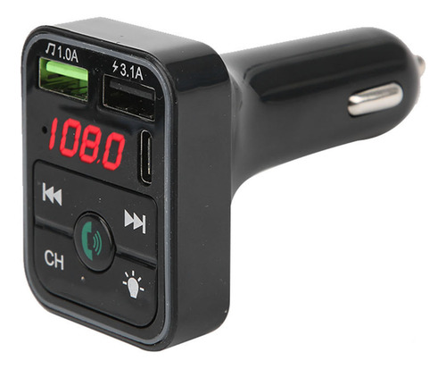 Transmisor Fm 12v/24v 5.0 Reproductor De Mp3 Para Teléfono C