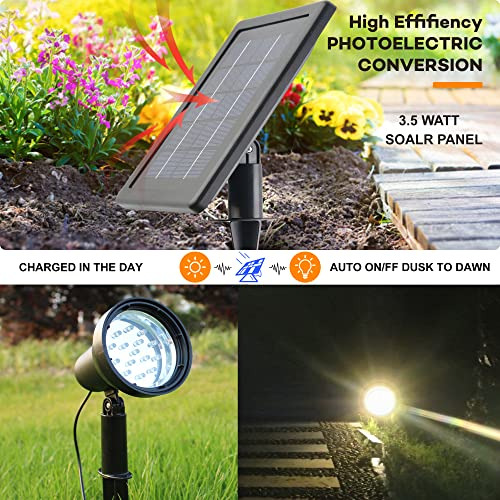 Focos De Luz Con Energía Solar Para Exteriores, Impermeables