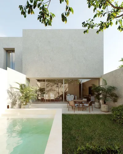 Casa En Venta En Merida, Tipo Villas, Zaguan Dentro De La Ciudad