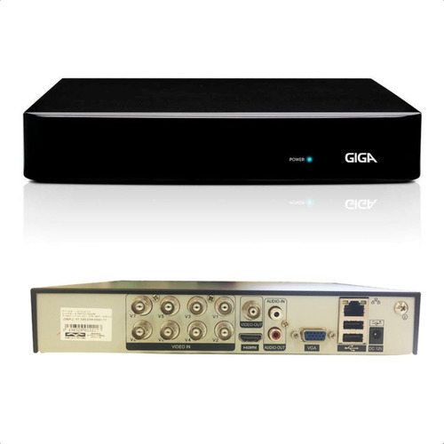 Kit Gravador Dvr 4cn Openhd Orion Híbrido 1080p 4mp + Hd 1tb