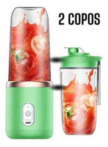 Super Espremedor Elétrico Liquidificador Portátil Bate Gelo