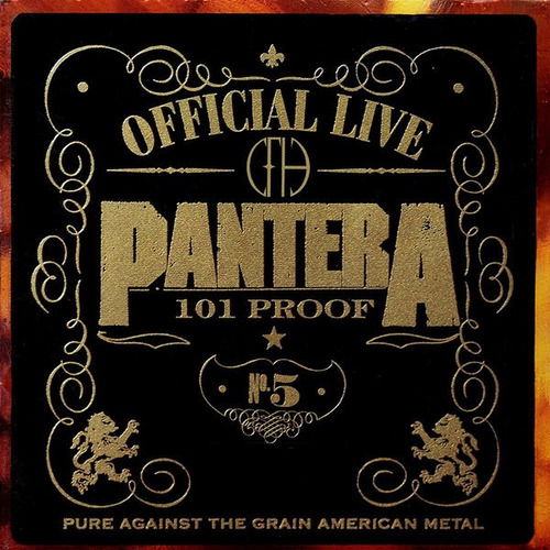 Vinilo Pantera Official Live: 101 Proof Nuevo Sellado