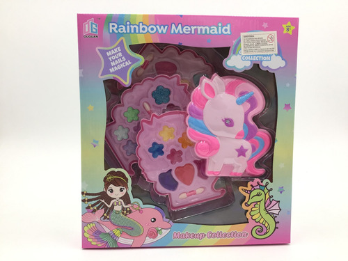 Set Infantil De Maquillaje Unicornio Universo Binario