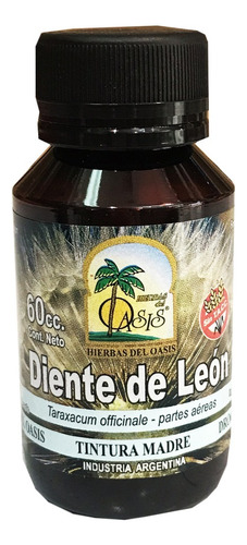 Tintura Madre Diente De León (amargón) X 60 Cc