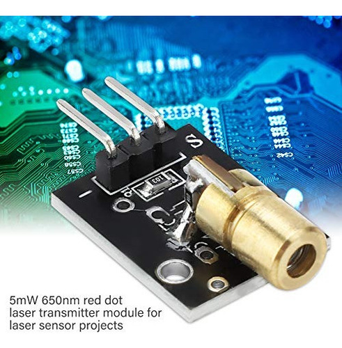 . 10 Piezas De Sensor Láser Módulo Ky-008 Arduino Raspberry