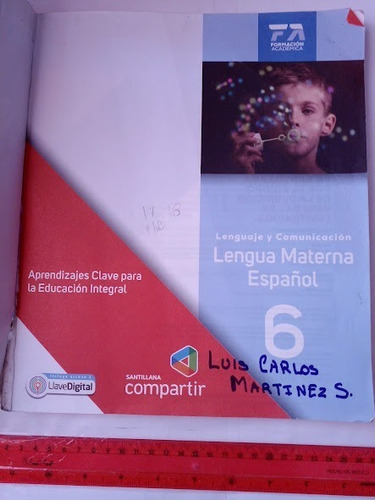 Lengua Materna Español 6 Nancy Lopez Chavez (Usado)