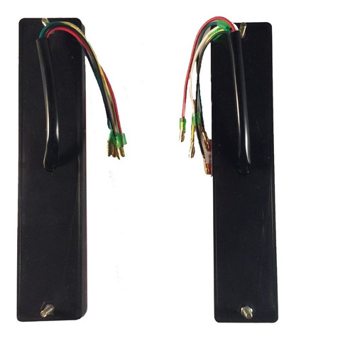 Faroles Traseros Led 12v Maquinas - Trailer (juego 2)