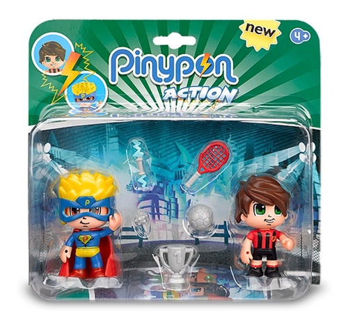 Muñecos Pinypon Action Blister X2 Figuras Con Accesorios Edu