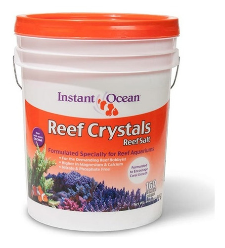Sal Marina Corales  Instant Ocean Reef Cristals 605 Litros 