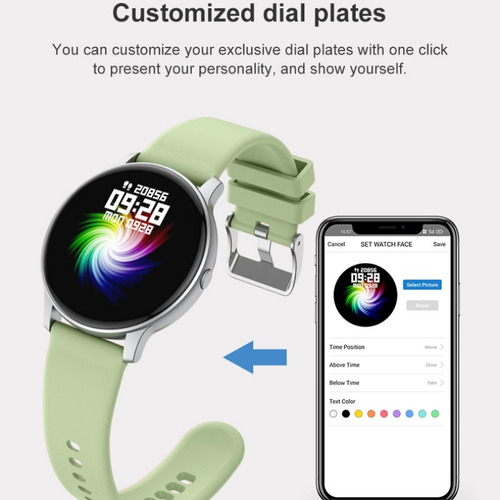 Reloj Inteligente Bluetooth Impermeable Full Touch