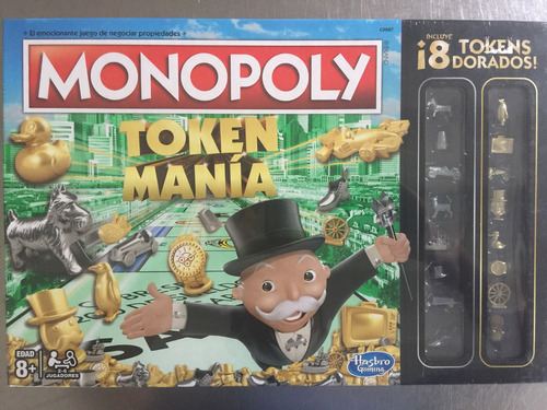 Monopoly Token Mania - Hasbro Articulo Nuevo Sellado