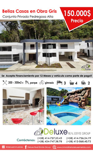 Imagen 3 de 4 de Hermosas Casas En Exclusivo Conjunto Pedregosa Alta