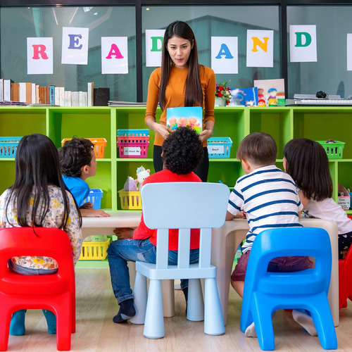 24 Cestas Pequenas De Plastico Coloridas Para El Aula, 12 Un