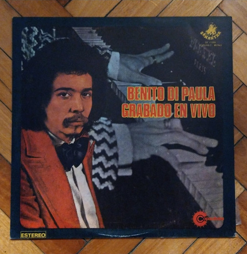 Disco Vinilo Benito Di Paula Grabado En Vivo