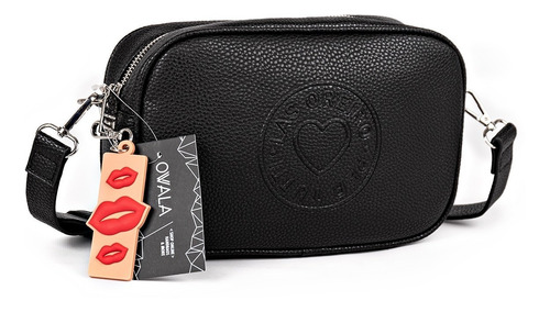 Imagen 5 de 6 de Cartera Bandolera Mujer Las Oreiro Cuero Sintetico Original