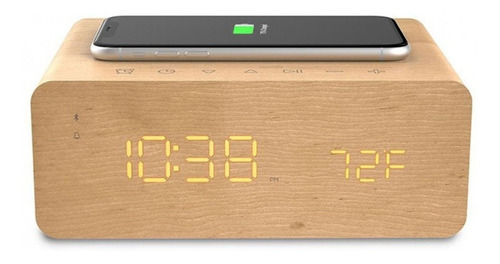 Relógio Despertador Digital Charge Time Ion Isp99
