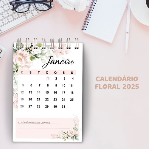 Arquivo Digital Calendário De Mesa 2025