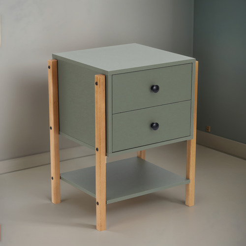 Mesa De Cabeceira Magali Cômoda 100% Mdf - Cores