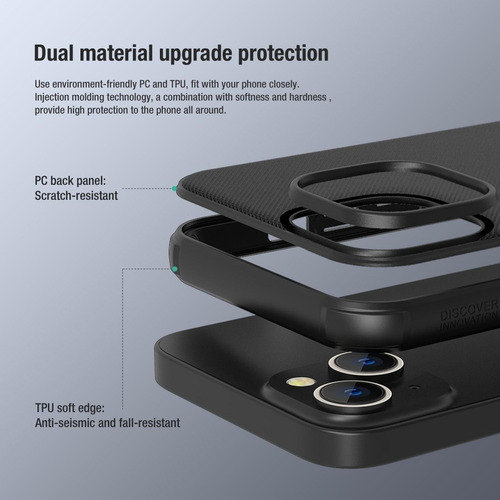 Carcasa Nillkin Frosted Para iPhone 14 / Plus / Pro / Max