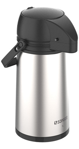 Botella termo individual de acero inoxidable para té y café, 1 litro, soprano