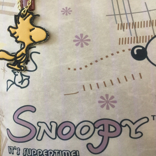 Imagen 7 de 8 de Bolsa Dama Snoopy Suppertime Emilio Woodstoc Personajes Nyny