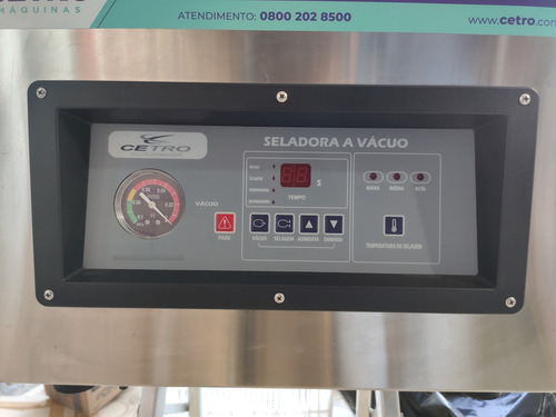Seladora A Vácuo De Bancada Com Atm Ccvs 400 T (Usado)