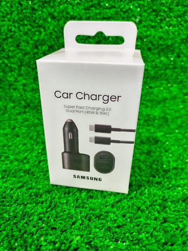 Imagen 1 de 2 de Samsung Car Charger Doble Puerto 45w Y 15w
