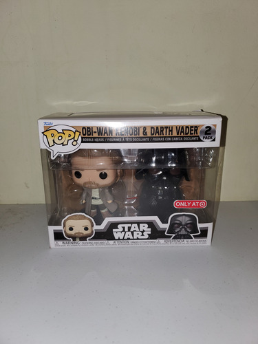 Obi Wan Kenobi And Darth Vader Funko Pop 2 Pack