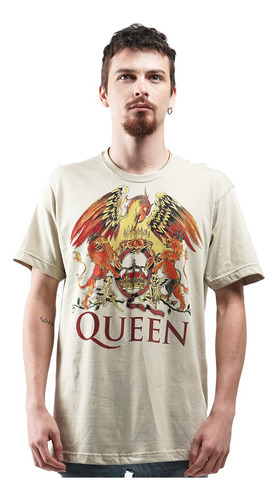 Camiseta Queen Escudo Color Rock Activity