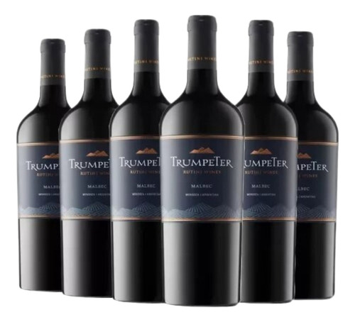 Vino Tinto Trumpeter Malbec 750 Ml Caja X6 Unidades