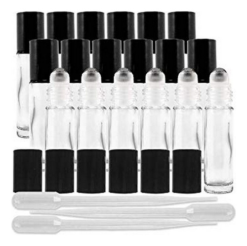 18 Frascos De Perfume Vacíos De Cristal (capacidad Para 0,34