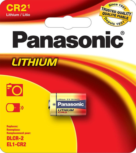 Pila Cr2 Panasonic Ecom209 Cilíndrica - 1 Unidad