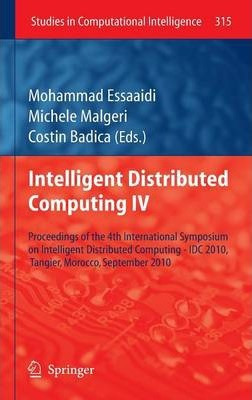 Libro Intelligent Distributed Computing Iv - Mohammad Ess...