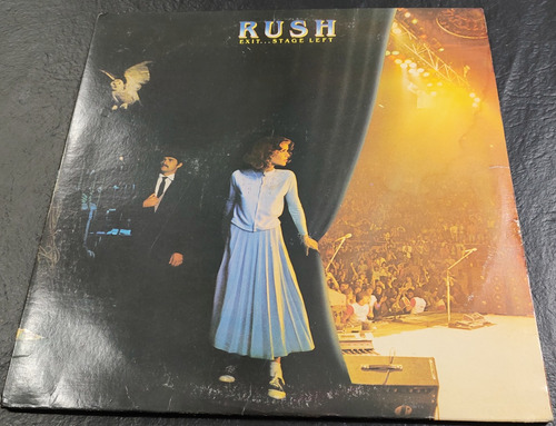 Rush - Exit... Stage Left 2lp Usa 1ra Edicion Queen Kiss U2