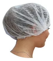 Comprar Cofia Plisada Desechable Blanca