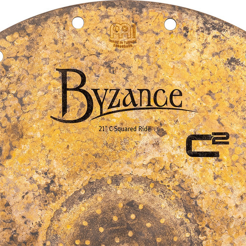 Meinl B21c2r Ride Platillo 21 Pulgadas Byzance Batería Color Dorado