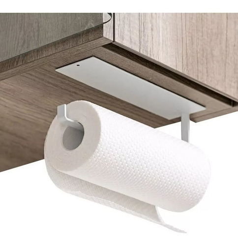  Porta Rollo Adhesivo Soporte  Papel Toalla De Cocina