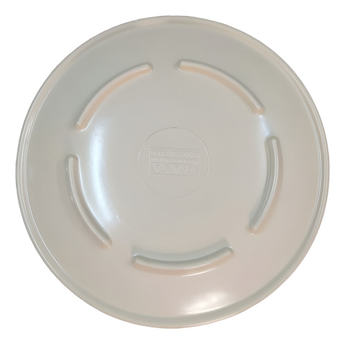 Plato Porta Taza Travessa Melamina 004-208-117 Color Beige Liso