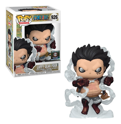 Boneco Funko Pop! One Piece - Luffy Gear Four (metálico)