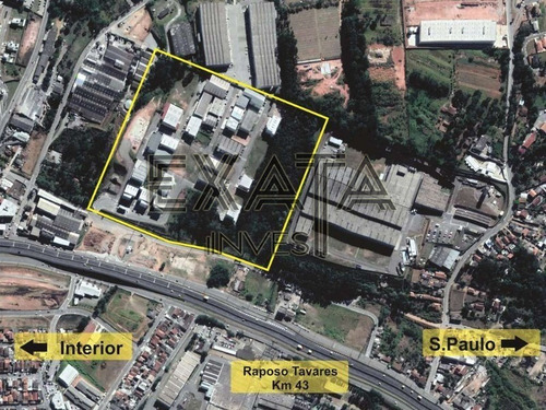 Imagem 6 de 14 de Centro Empresarial Raposo Tavares, Km 43 Galpão Novo, 50% De Entrada! At: 2.210,99 M² (frente: 40,20 M) / Ac: 1.818,00 M² Com Renda.zoneamento: Zics - Gl00029 - 71006532