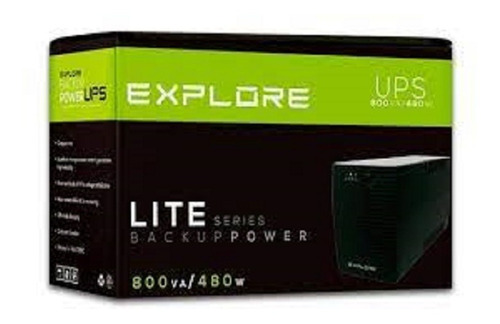 Ups Explorer Lite Series Backup Power 800va/480w N