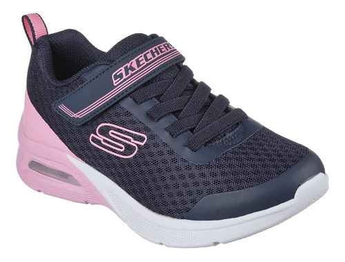 Zapatilla Skechers Microspec Max Azul Niña