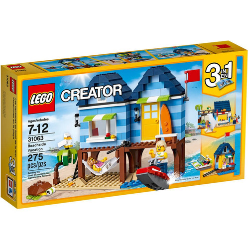 Lego Creator Vacaciones Al Lado De La Playa 31063