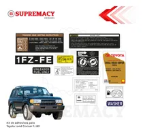 Comprar Adhesivos Toyota Land Cruiser Fj80